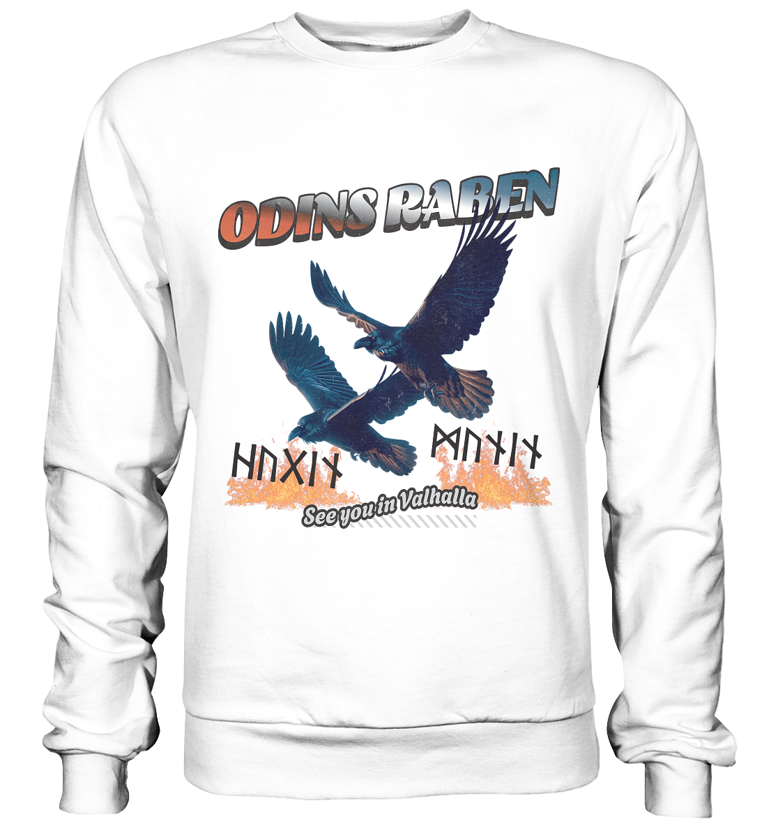 Raben Odins - Hugin und Munin - Basic Sweatshirt