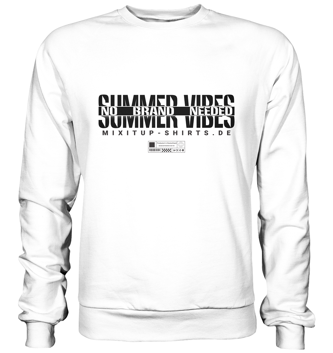 Sommer Shirts und Co - Summer Vibes - Basic Sweatshirt
