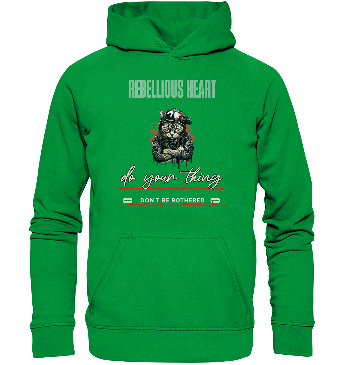 Rebellisches Herz - Basic Unisex Hoodie