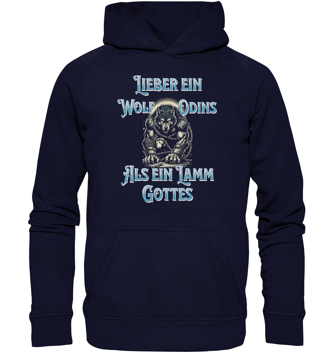 Odins Wolf | Oberteile - Basic Unisex Hoodie