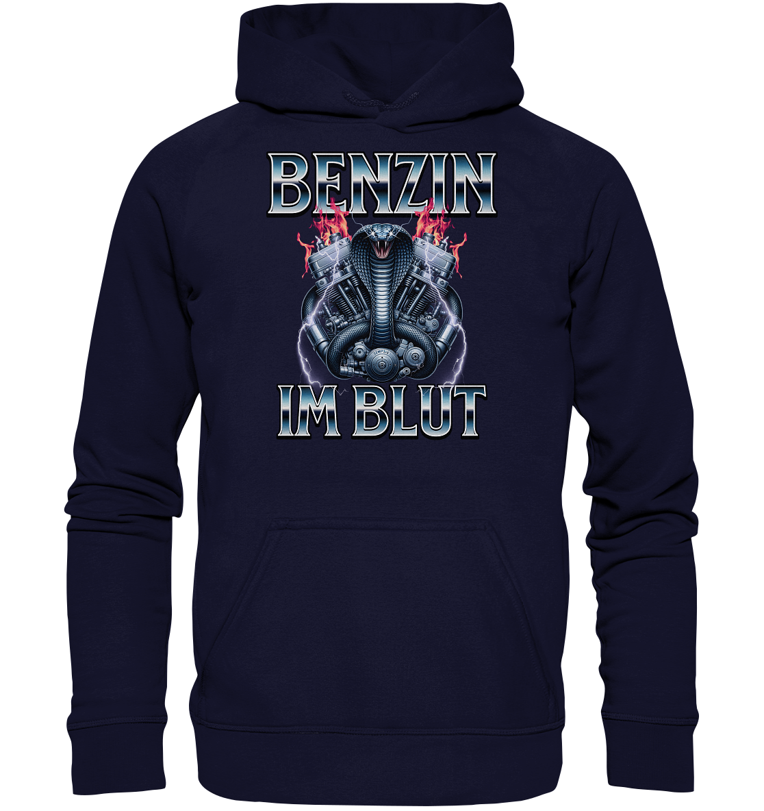 Benzin im Blut - Basic Unisex Hoodie