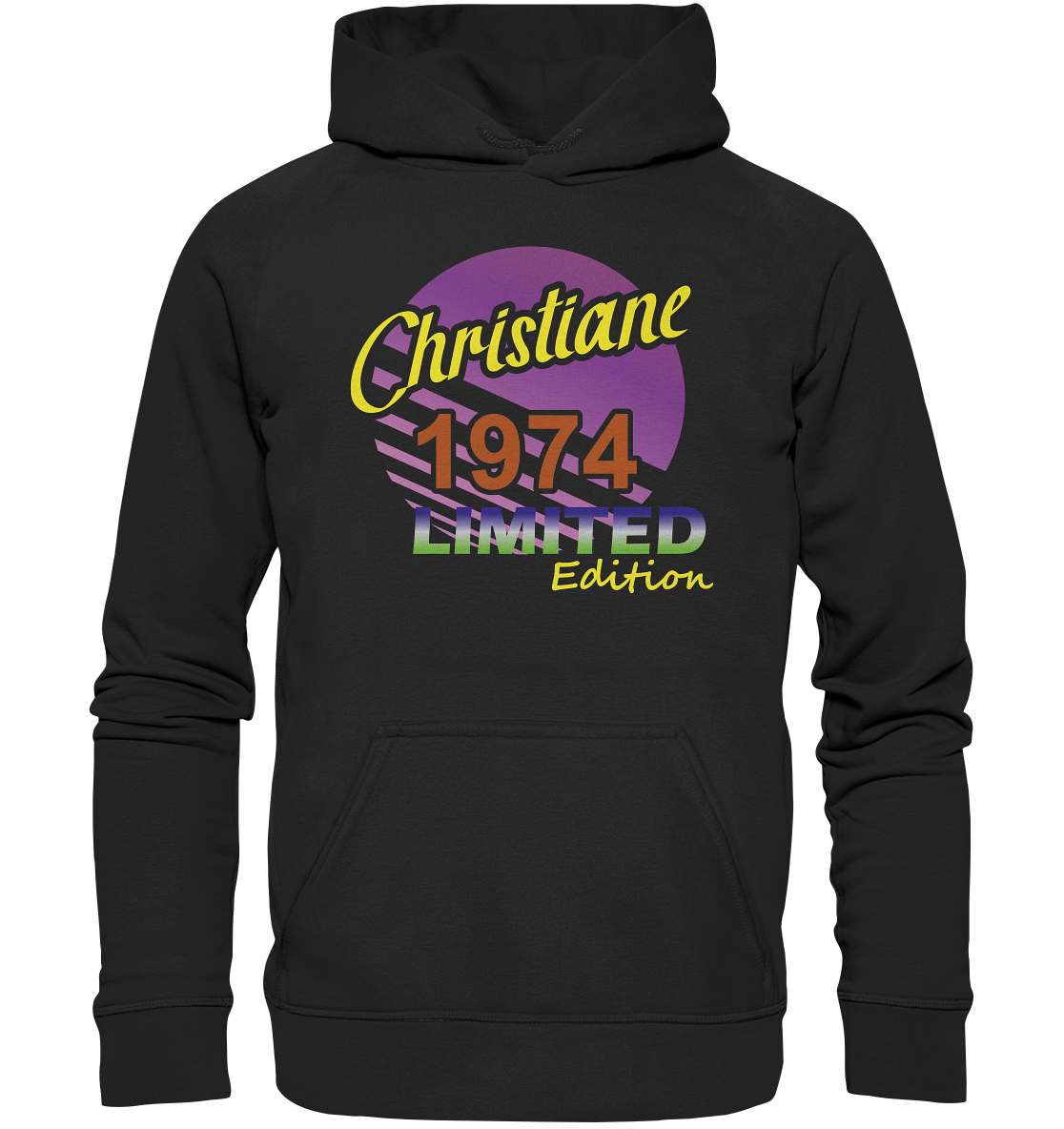 Christiane Limited Edition 1974 Geburtstag Damen- Basic Unisex Hoodie