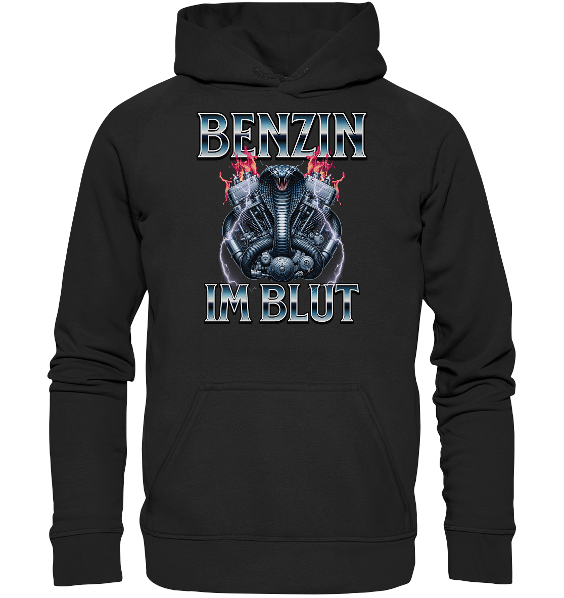 Benzin im Blut - Basic Unisex Hoodie