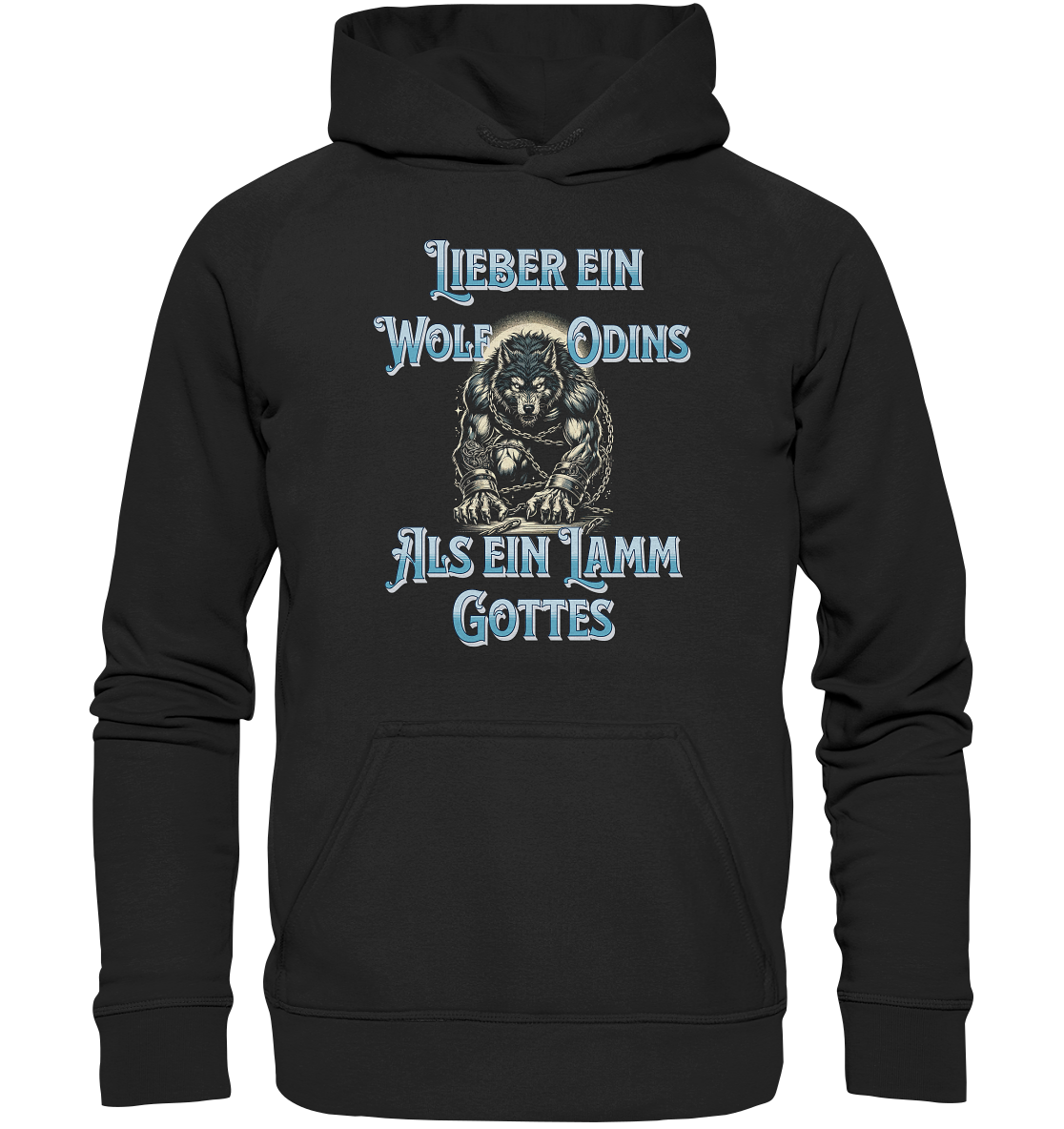 Odins Wolf | Oberteile - Basic Unisex Hoodie