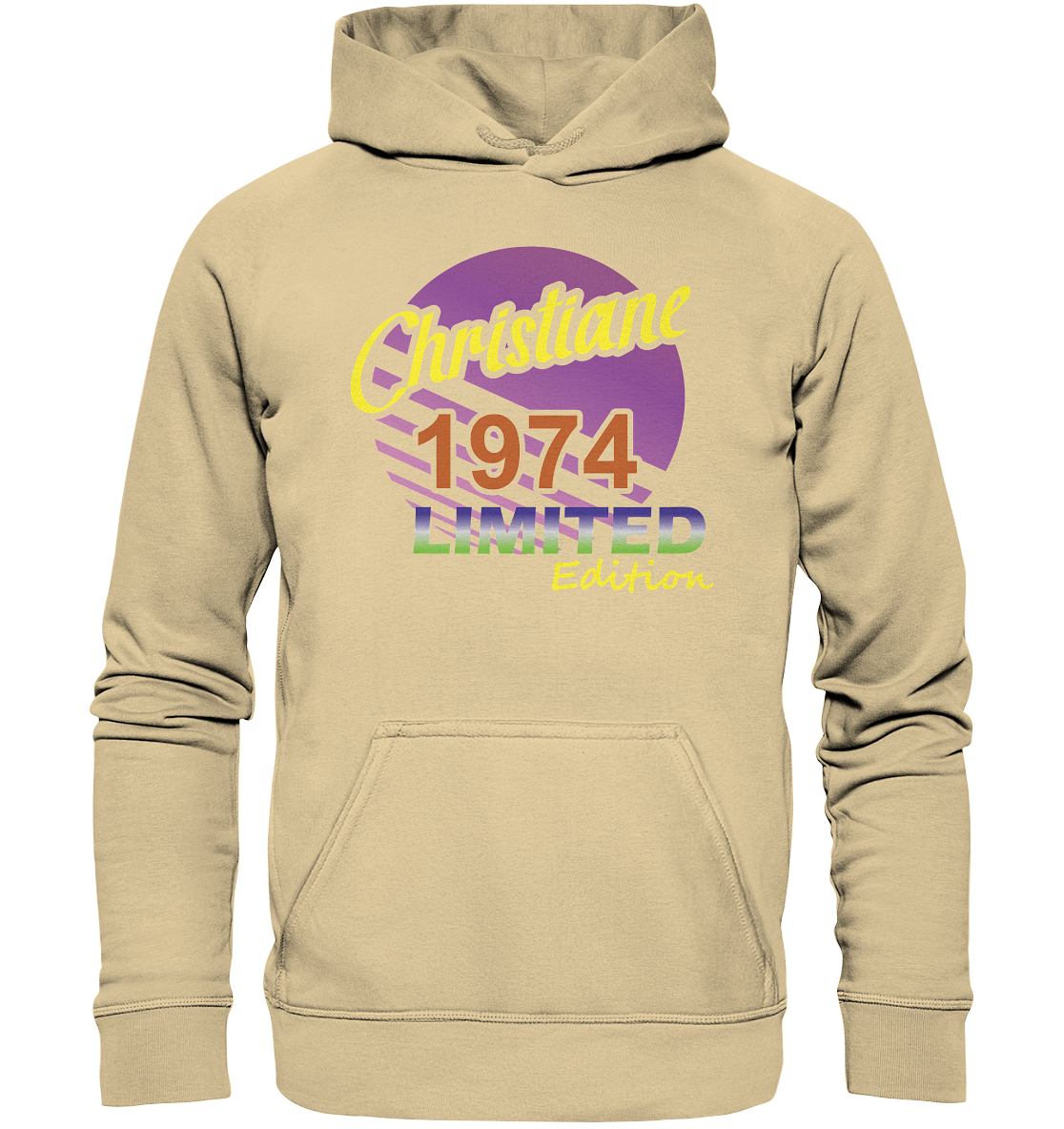 Christiane Limited Edition 1974 Geburtstag Damen- Basic Unisex Hoodie