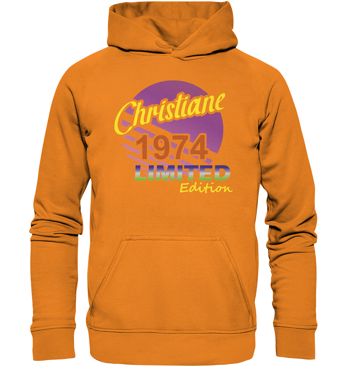 Christiane Limited Edition 1974 Geburtstag Damen- Basic Unisex Hoodie