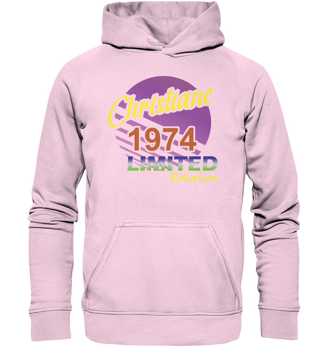 Christiane Limited Edition 1974 Geburtstag Damen- Basic Unisex Hoodie