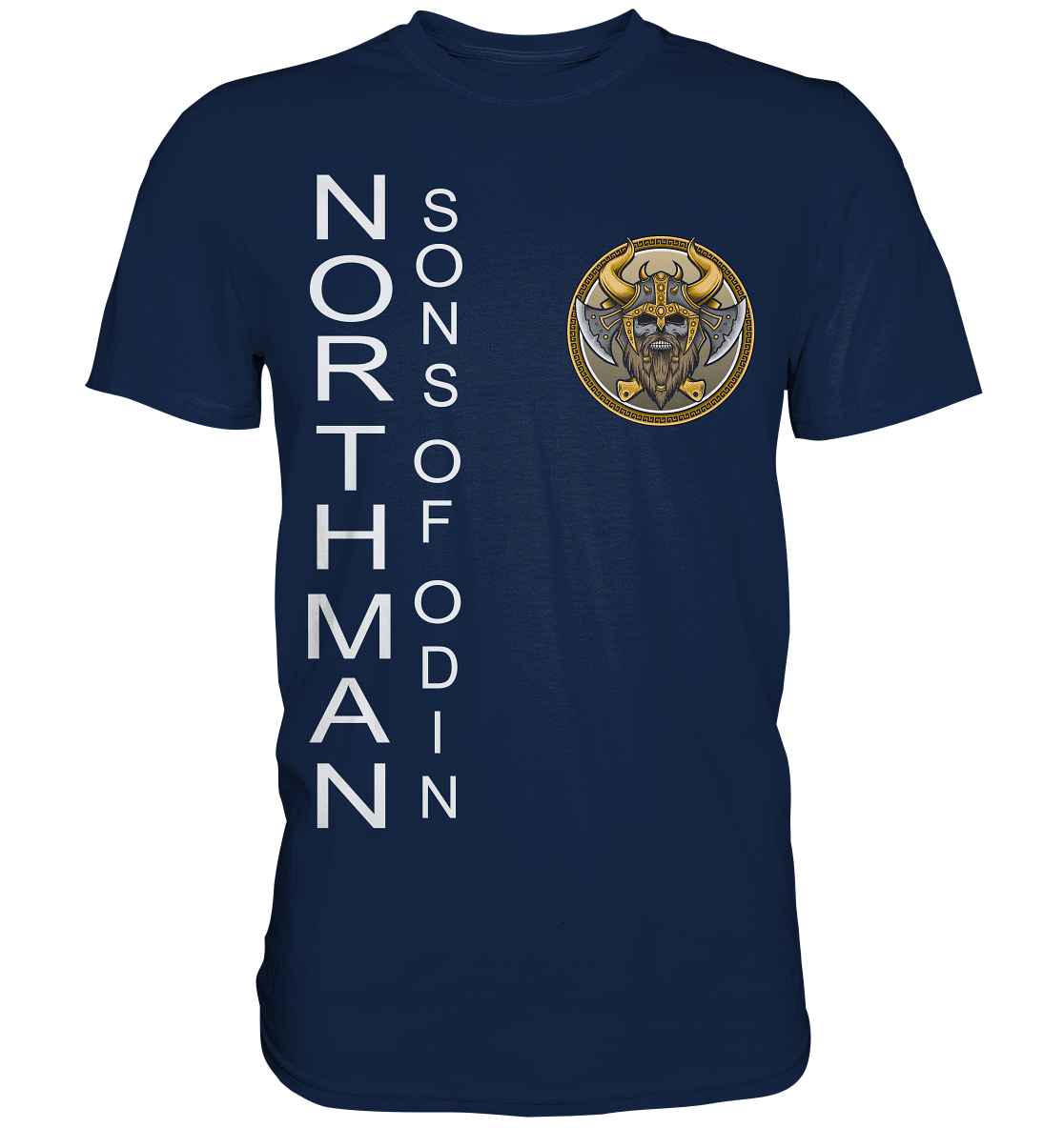 Classic Shirt NORTHMAN SONS OF ODIN - NO 3 - Streetwear