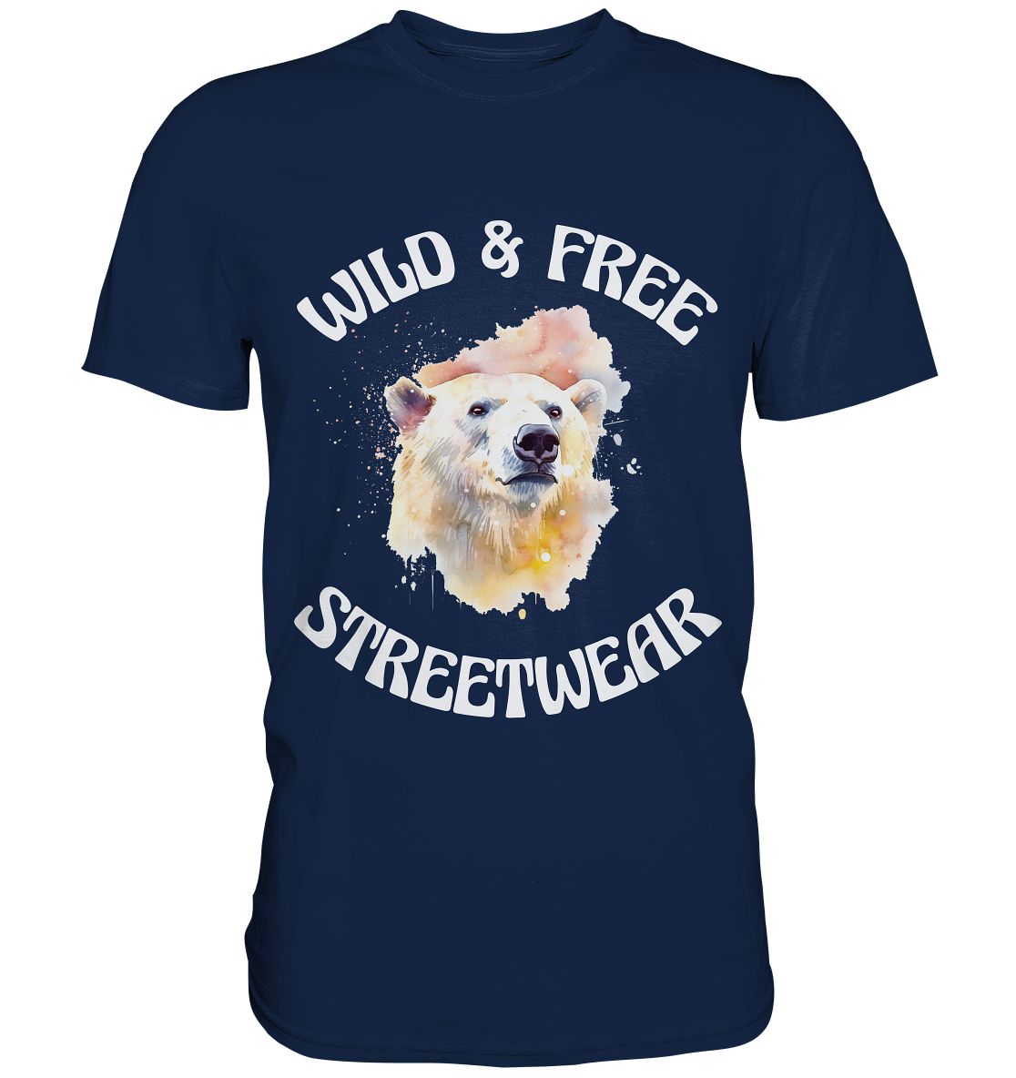 WILD & FREE NO 6 POLAR BEAR - STREETWEAR - STATEMENT - Classic Shirt