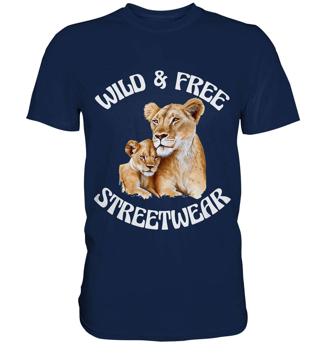 WILD & FREE NO 11 LION FAMILY - STREETWEAR - STATEMENT - Classic Shirt
