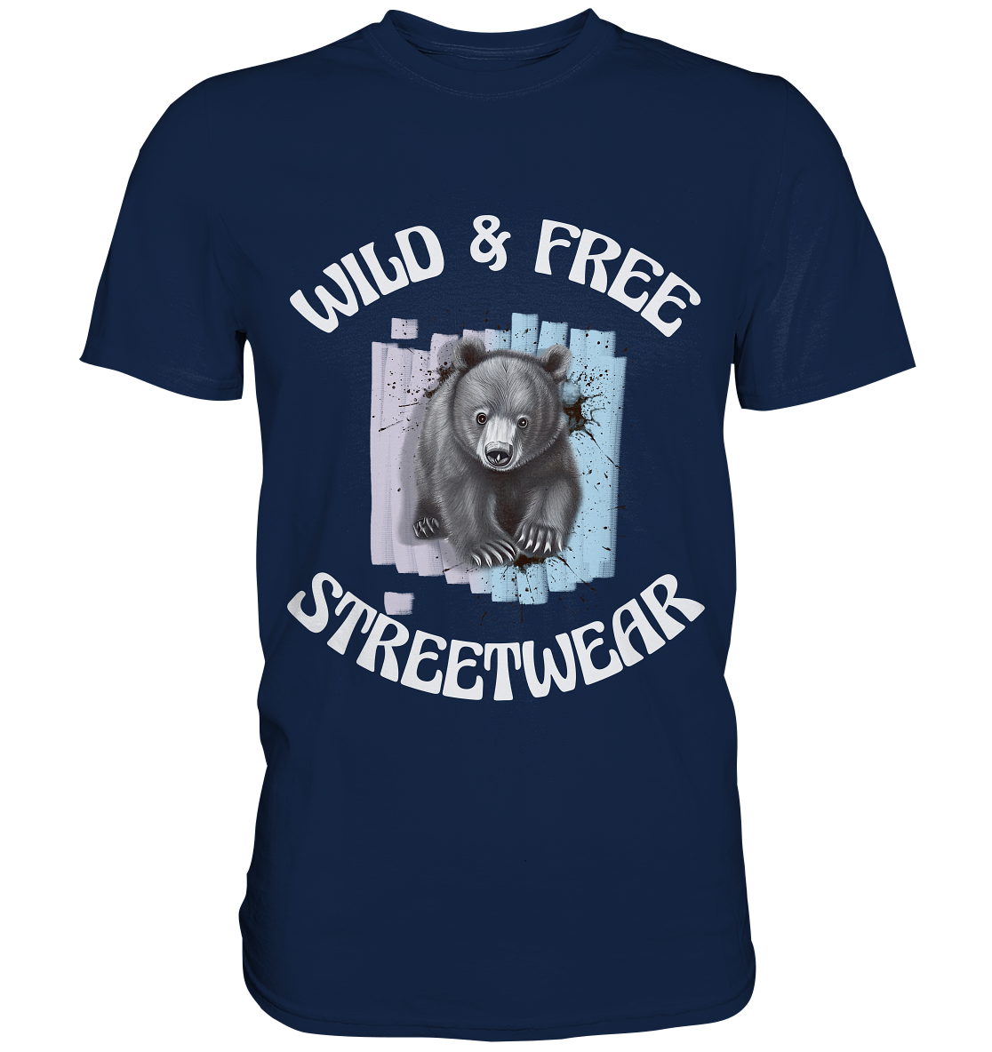 WILD & FREE NO 7 BABY BEAR - STREETWEAR - STATEMENT - Classic Shirt