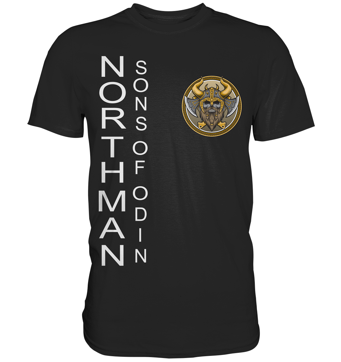 Classic Shirt NORTHMAN SONS OF ODIN - NO 3 - Streetwear