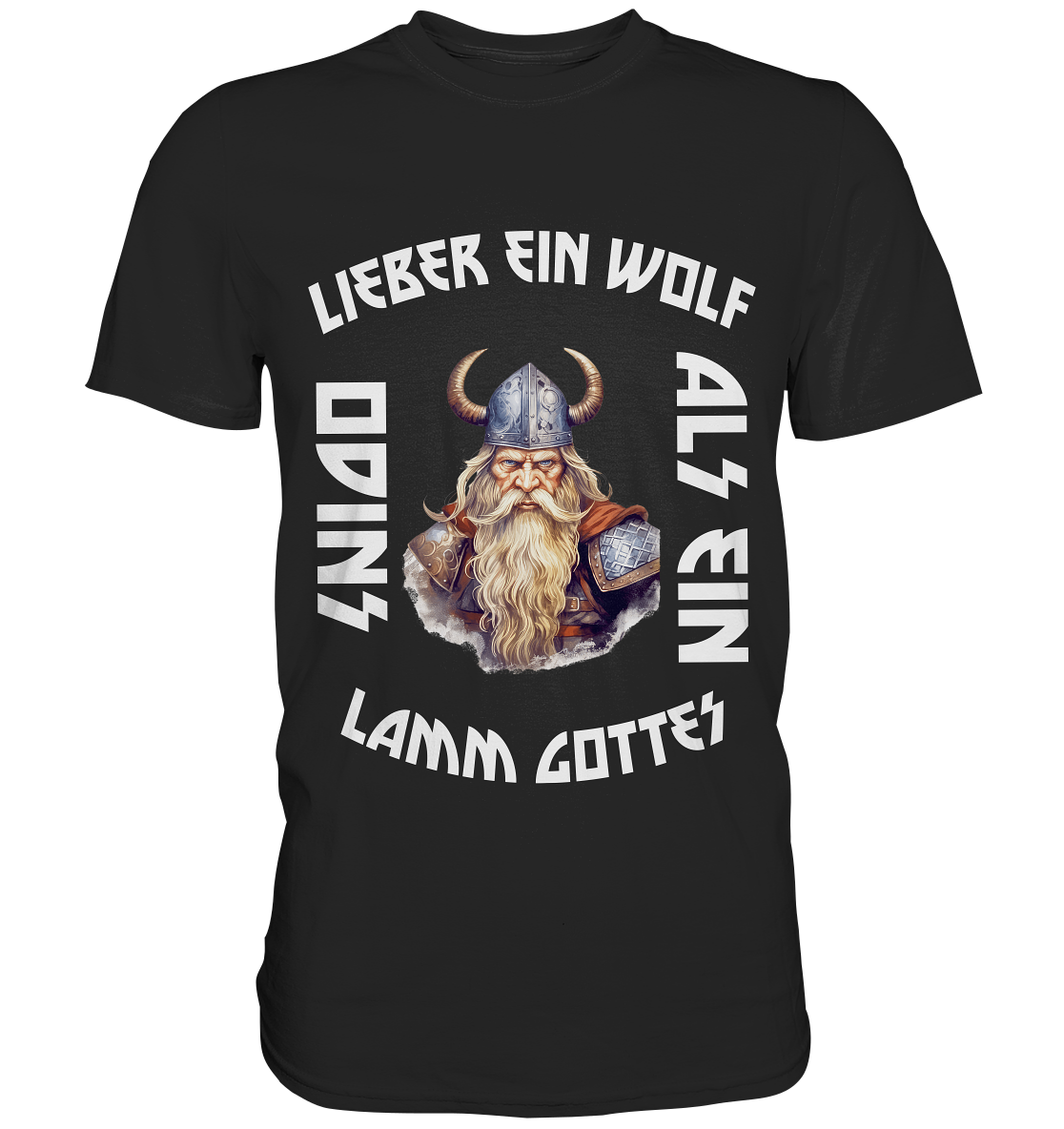 LIEBER EIN WOLF ODINS NO 2 - STREETWEAR - STATEMENT - Classic Shirt