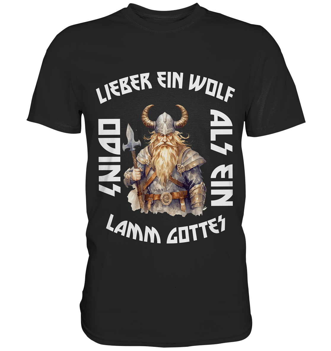 LIEBER EIN WOLF ODINS NO 3 - STREETWEAR - STATEMENT - Classic Shirt