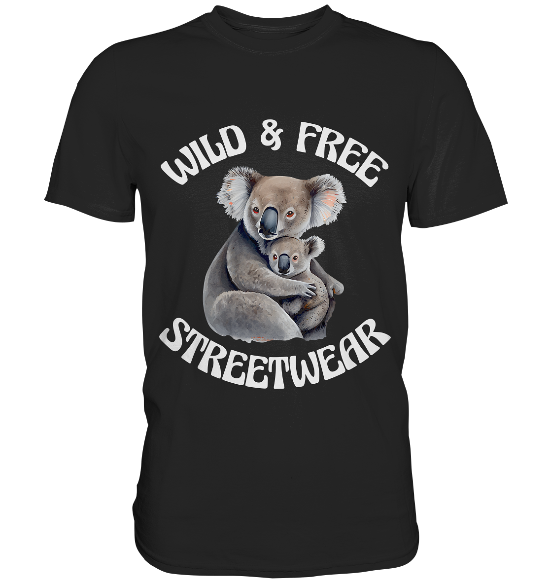 WILD & FREE NO 13 KOALA FAMILY - STREETWEAR - STATEMENT - Classic Shirt