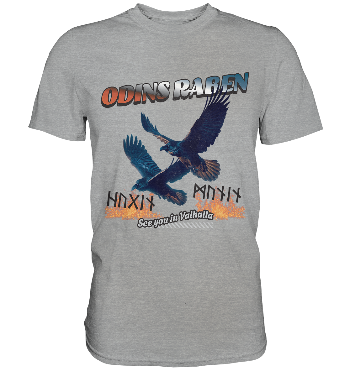 Raben Odins - Hugin und Munin - Classic Shirt