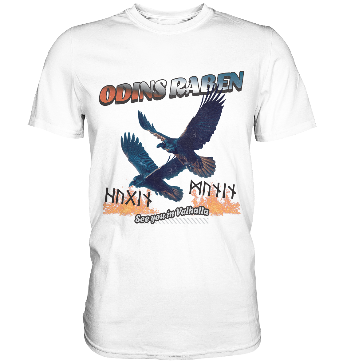 Raben Odins - Hugin und Munin - Classic Shirt