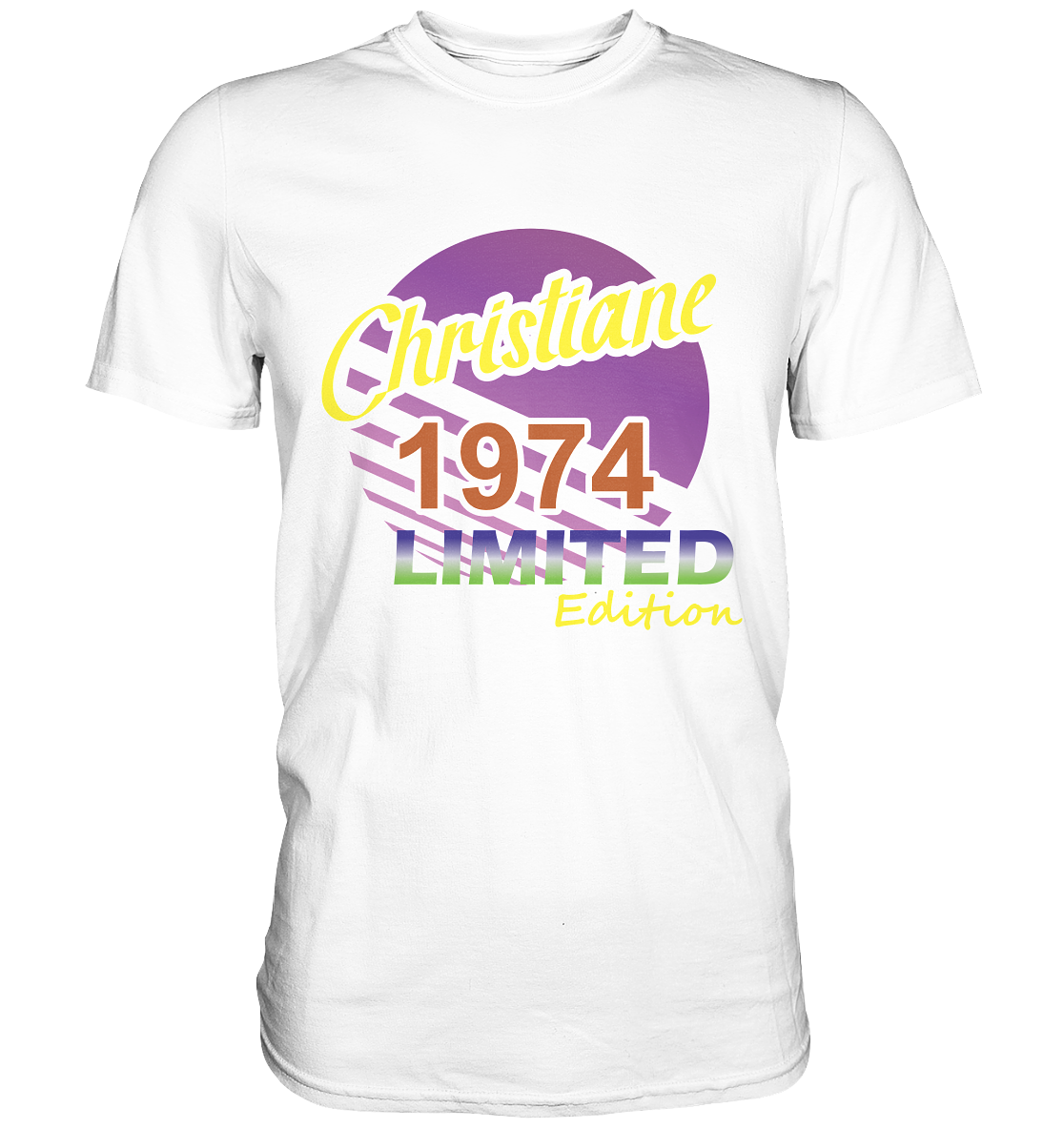 Christiane Limited Edition 1974 Geburtstag Jahrgang 74 - Classic Shirt