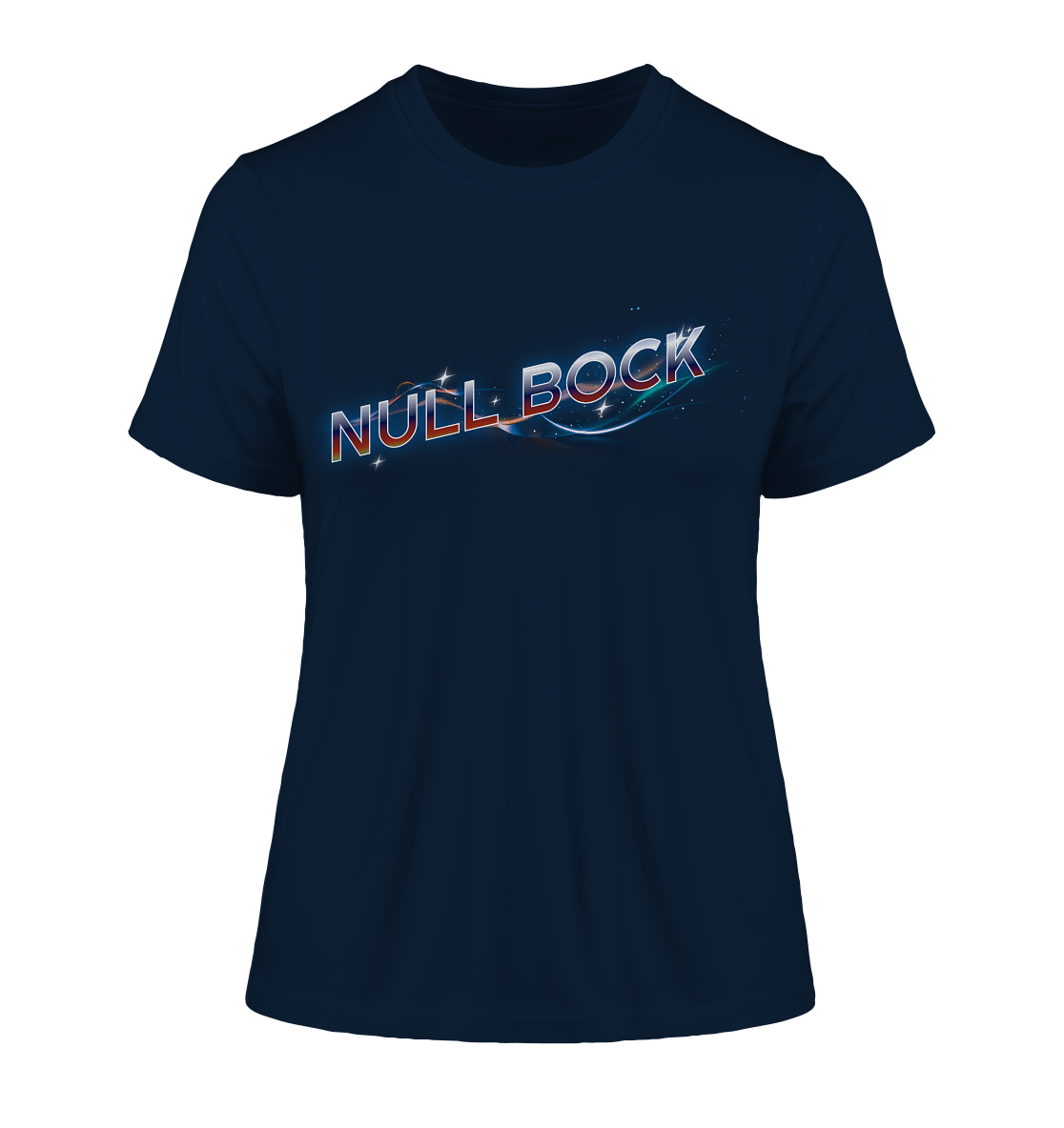 Null Bock Mode - Fitted Ladies Organic Shirt