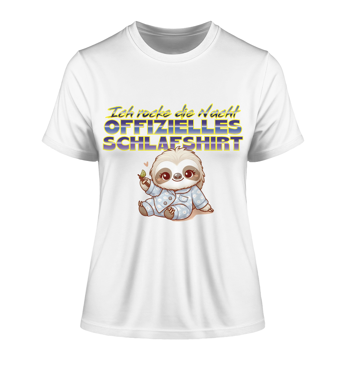 Schlafshirt - Fitted Damen Organic Shirt