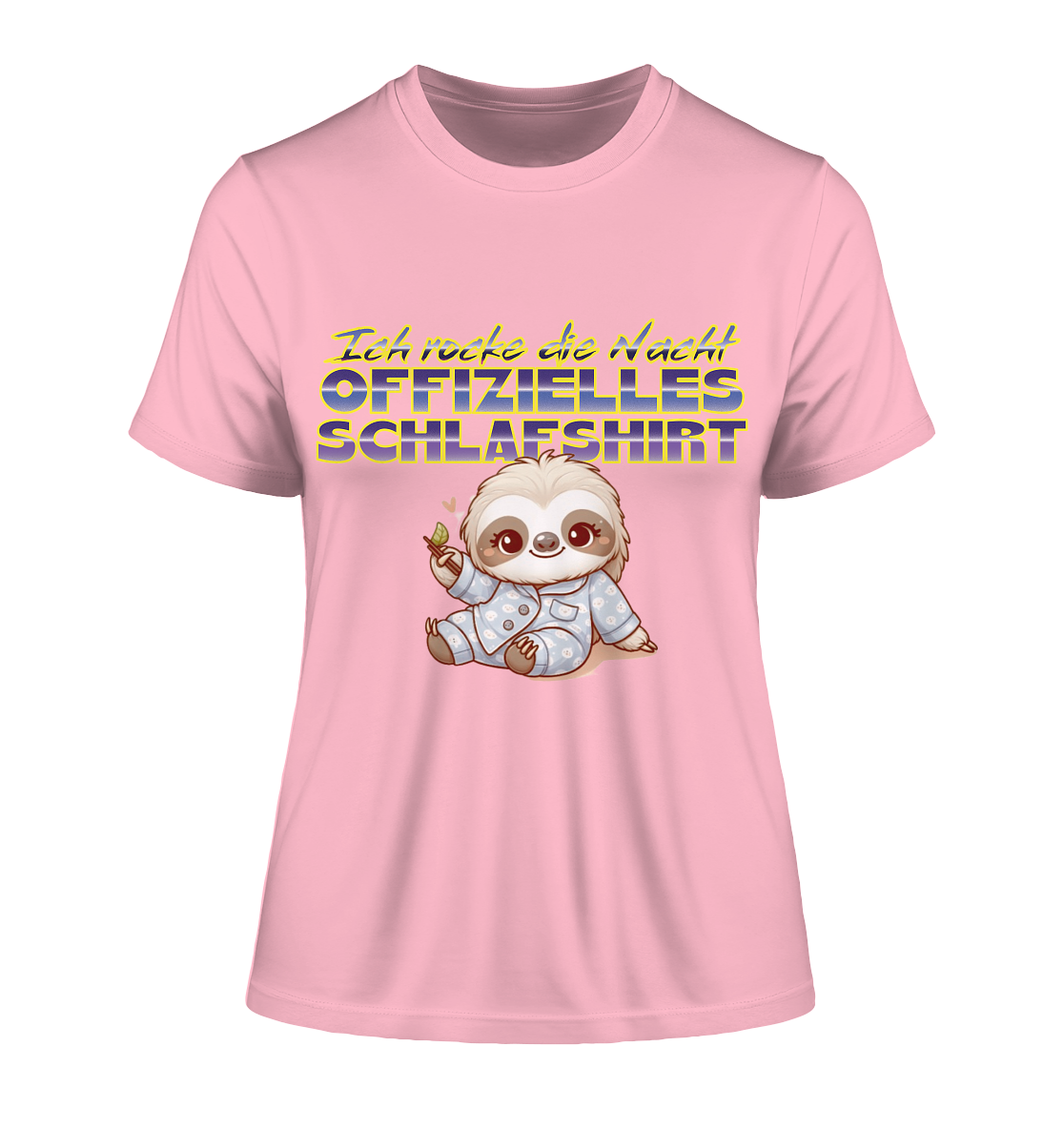 Schlafshirt - Fitted Damen Organic Shirt