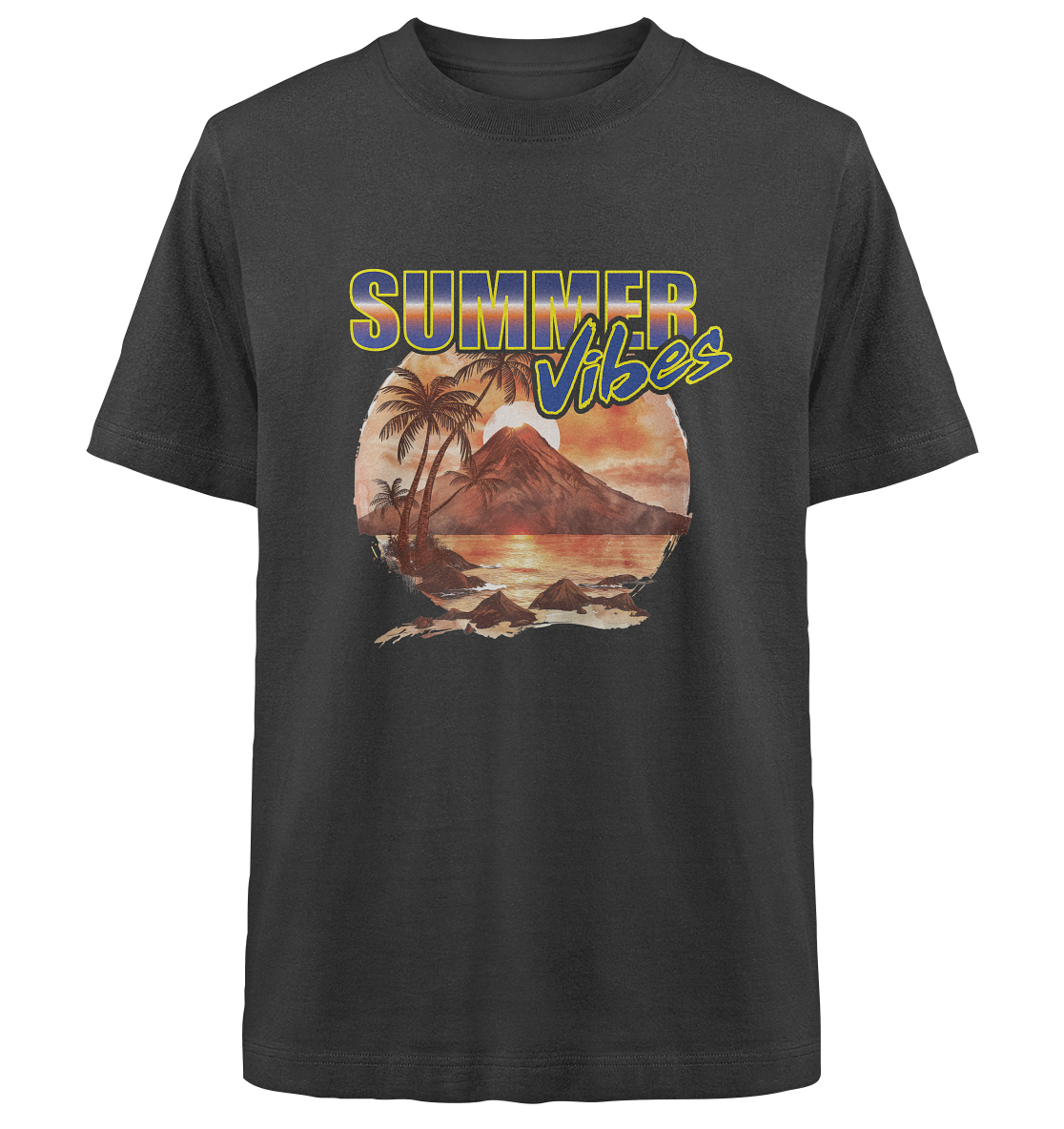 Sommer Shirts - Sommergefühle - Heavy Oversized Organic Shirt