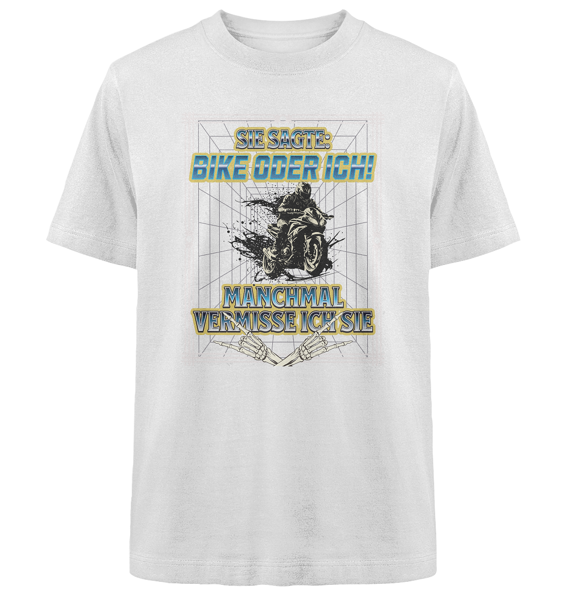 Manchmal vermisse ich sie - Streetwear 1 - Heavy Oversized Organic Shirt