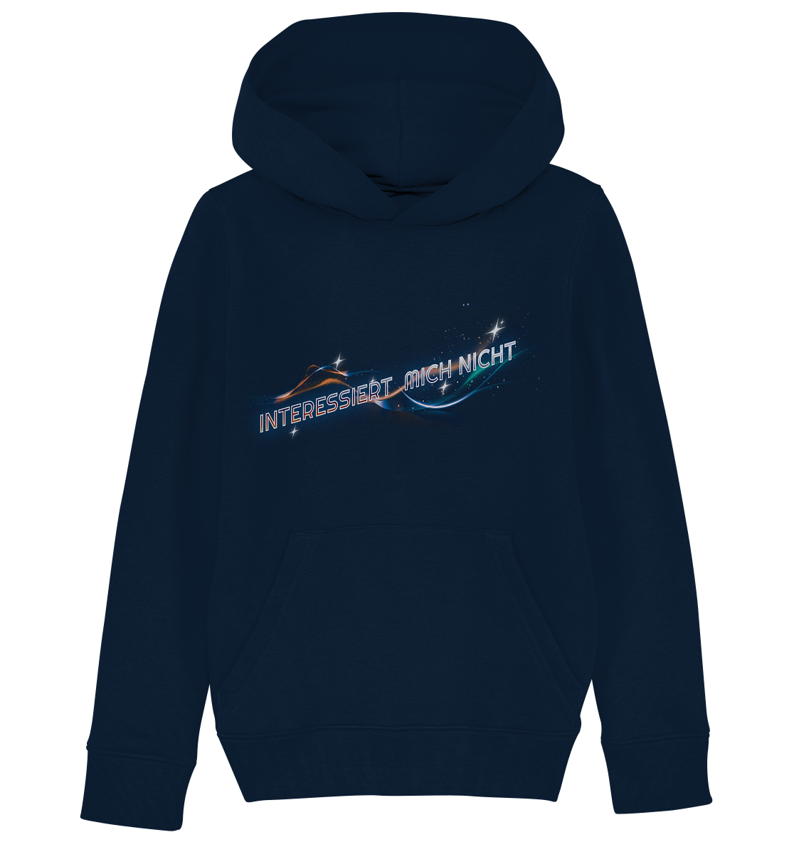 Interessiert mich nicht - Kids Organic Hoodie