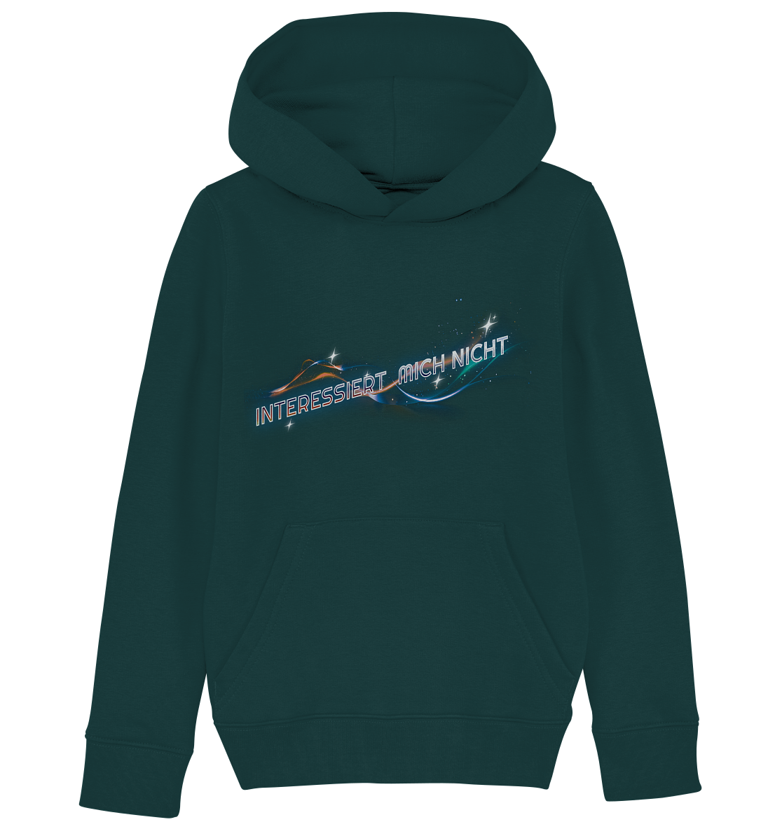 Interessiert mich nicht - Kids Organic Hoodie