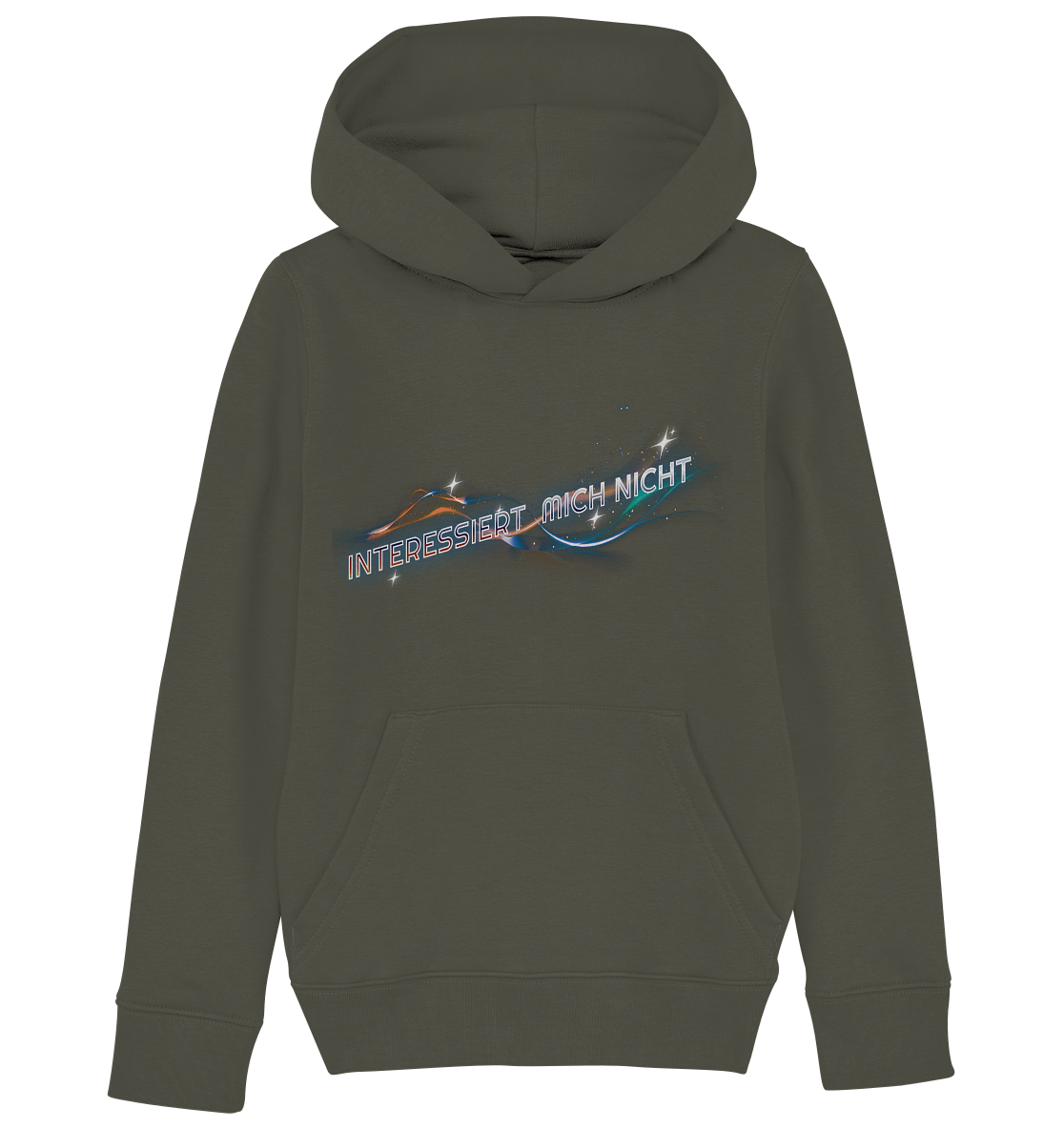 Interessiert mich nicht - Kids Organic Hoodie