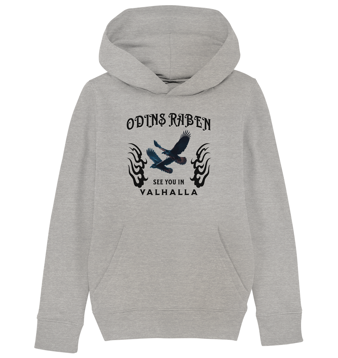 Odins Raben- See you - Kids Organic Hoodie