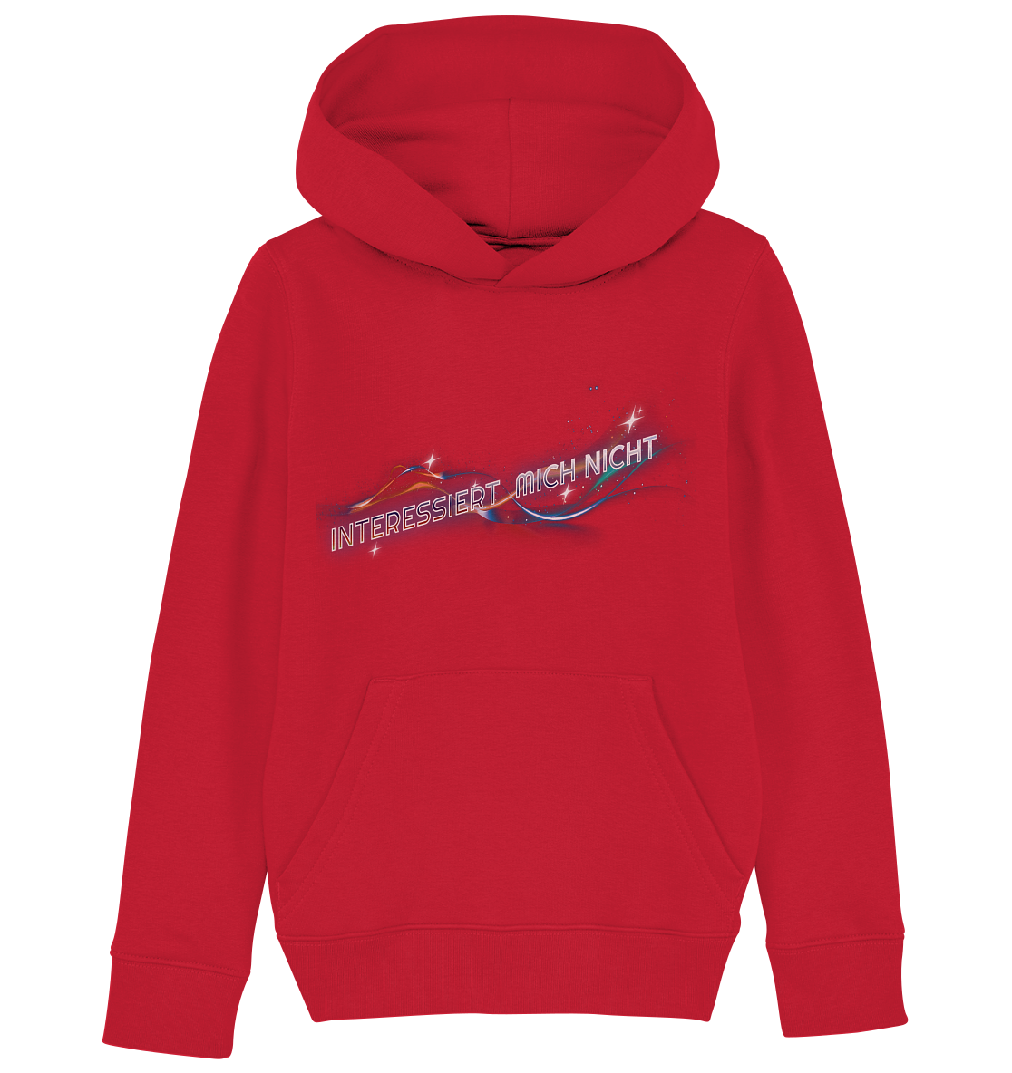 Interessiert mich nicht - Kids Organic Hoodie