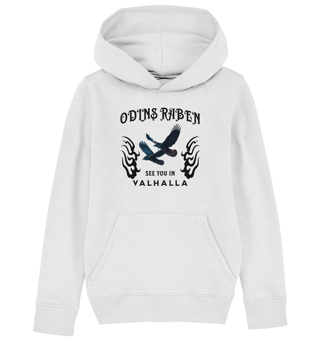 Odins Raben- See you - Kids Organic Hoodie