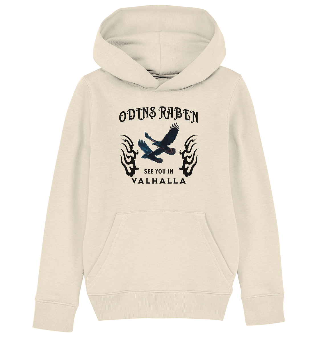 Odins Raben- See you - Kids Organic Hoodie