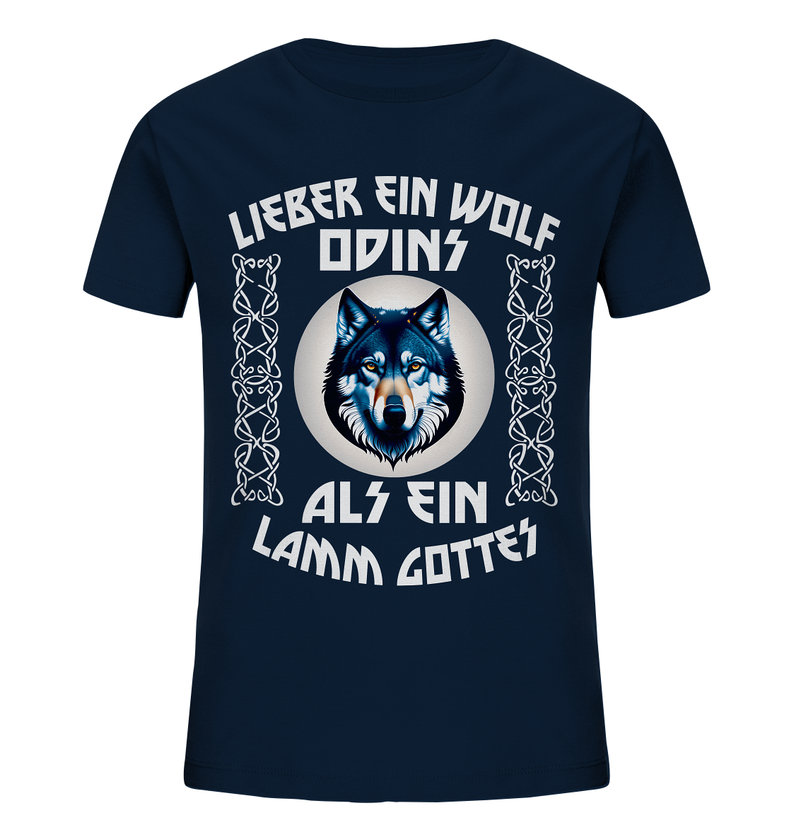 Odins Wolf: Stärke, Stolz und Unabhängigkeit 5- Kids Organic Shirt