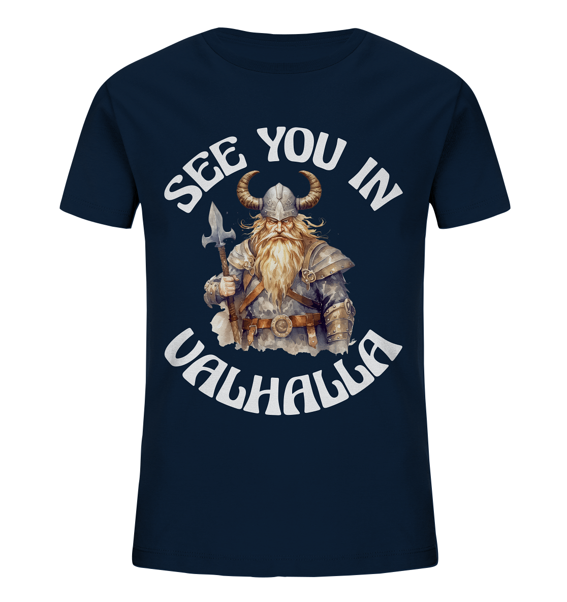 SEE YOU IN VALHALLA NO 4 - STREETWEAR - STATEMENT - Kids Organic Shirt