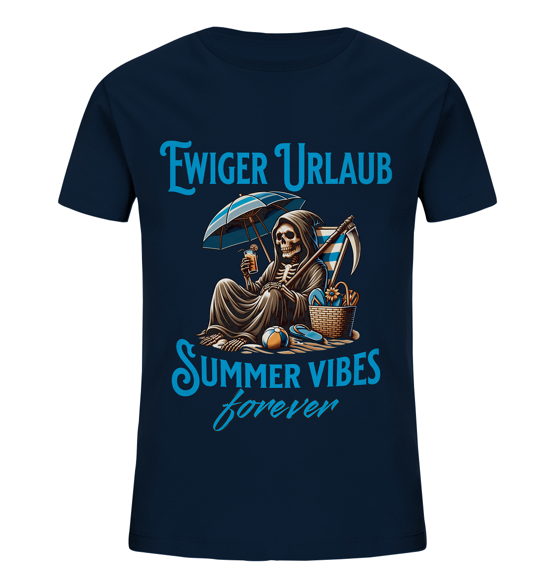 Summer Vibes forever - Kids Organic Shirt