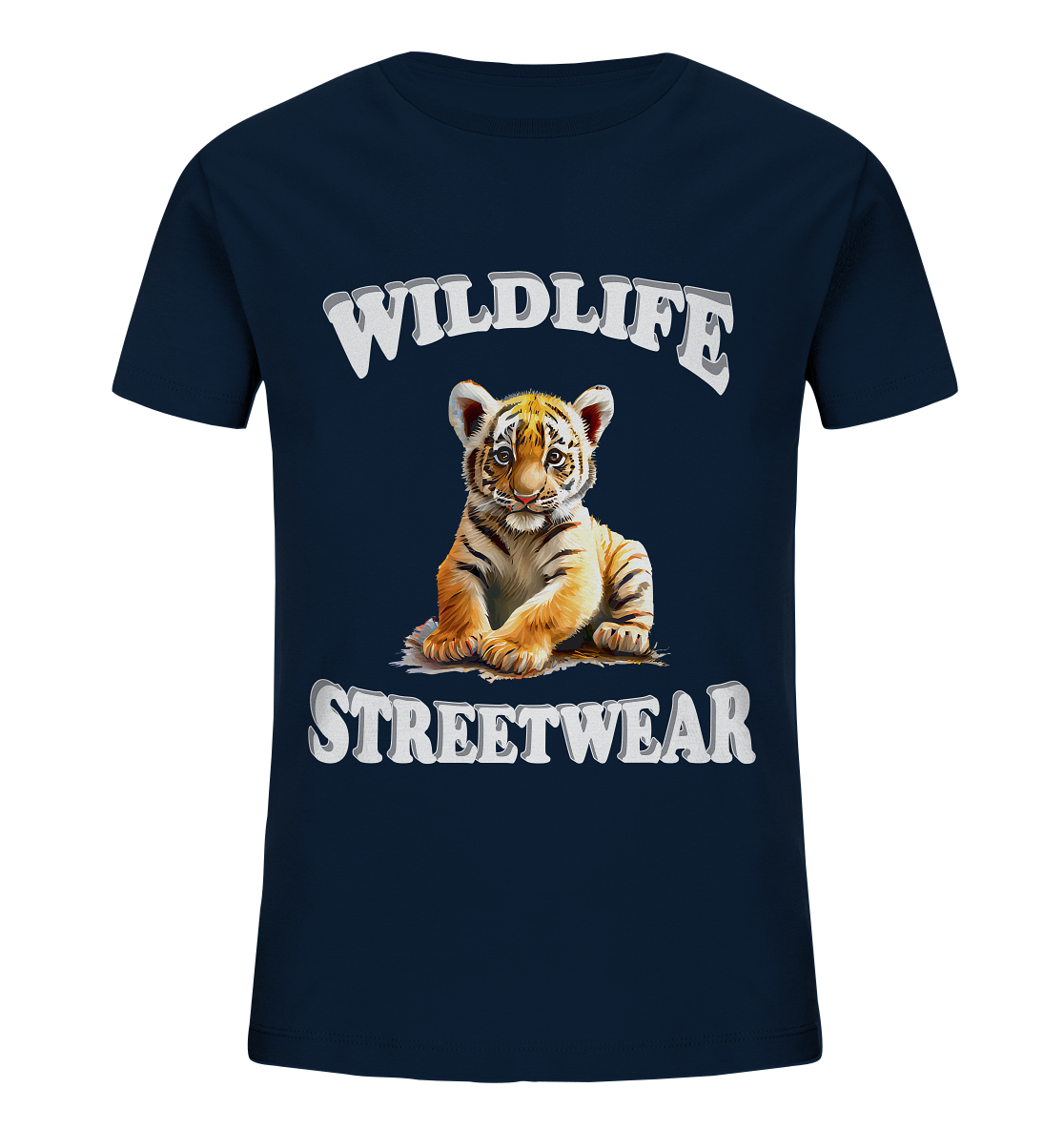 WILDLIFE STREETWEAR 3.0 TIGER BABY - Kids Organic Shirt