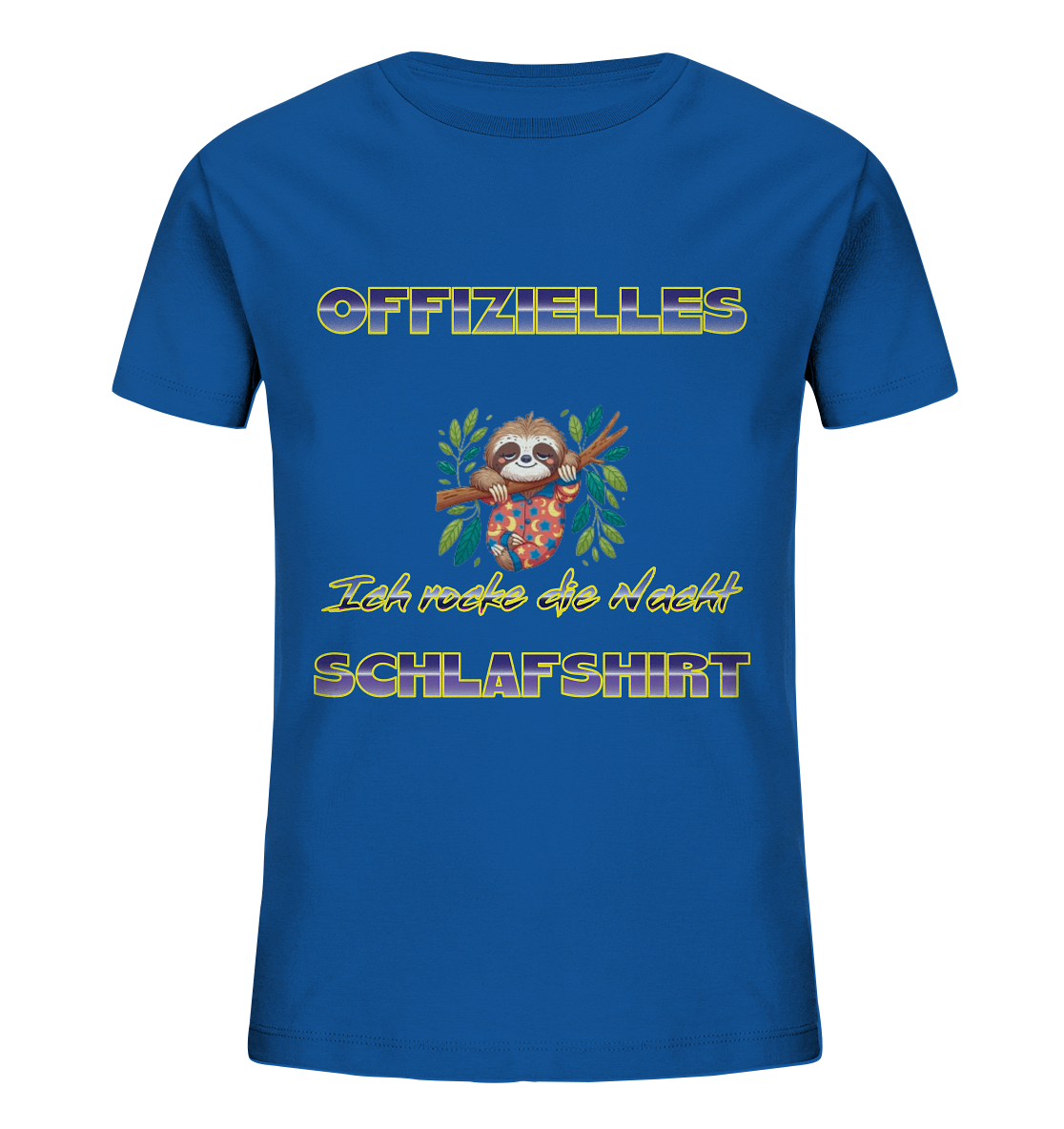 Offizielles Schlafshirt - Rocke die Nacht - Kinder Organic Shirt
