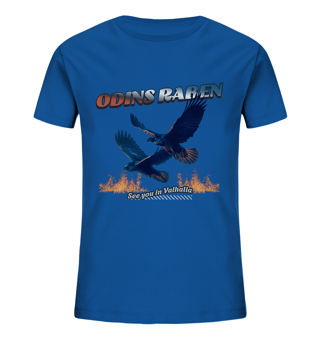 Valhalla Odins Raben - Kids Organic Shirt
