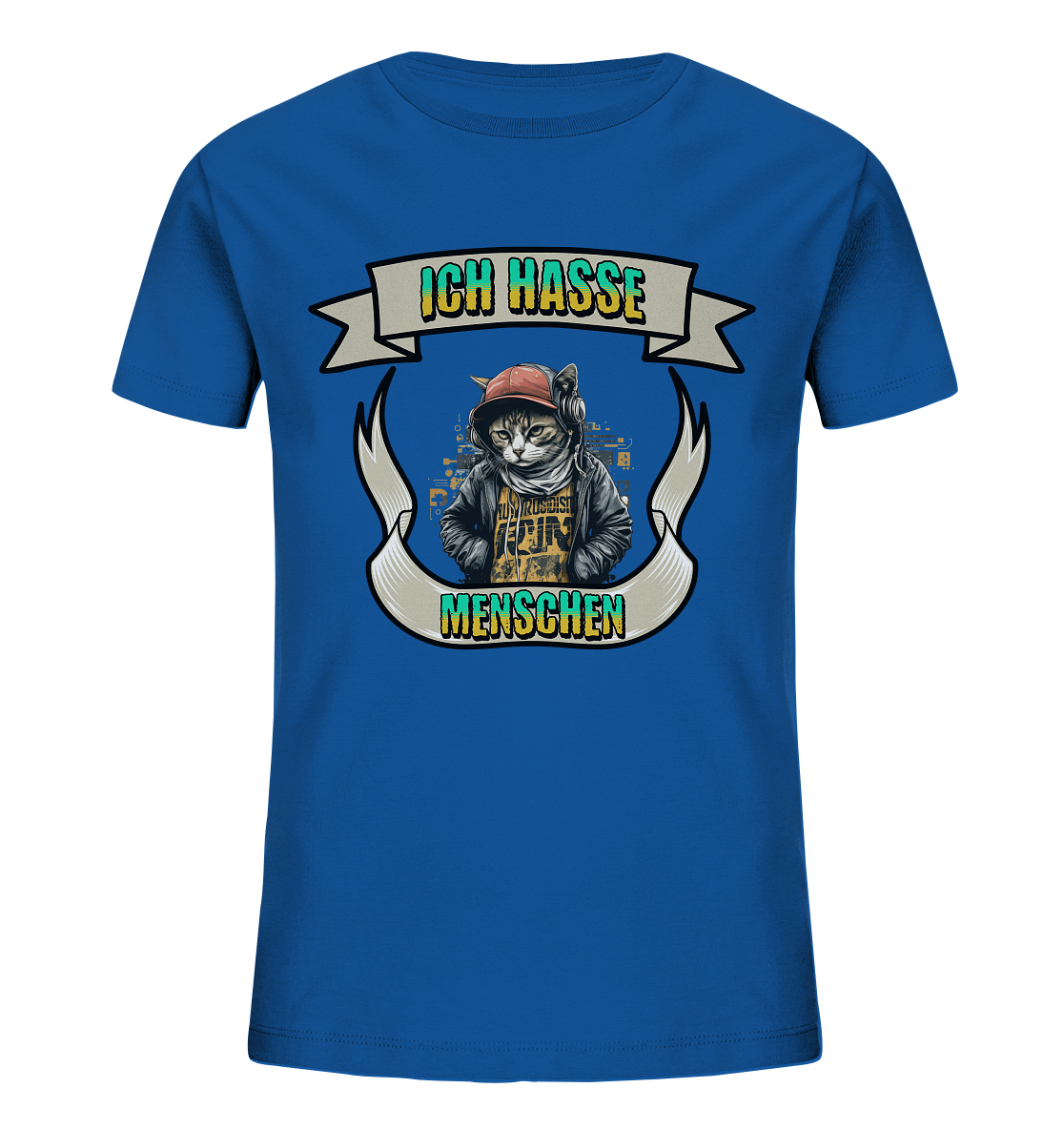 Streetwear- Ich hasse Menschen - Kids Organic Shirt