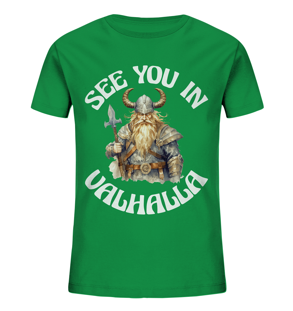 SEE YOU IN VALHALLA NO 4 - STREETWEAR - STATEMENT - Kids Organic Shirt