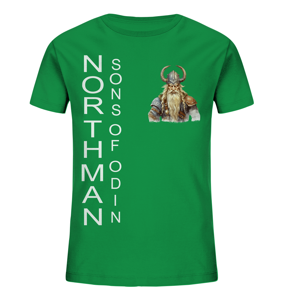 NORTHMAN SONS OF ODIN - NO 2 - STREETWEAR - STATEMENT - Kids Organic Shirt