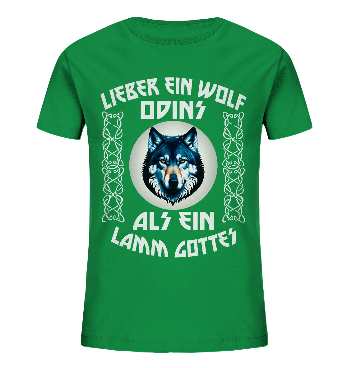 Odins Wolf: Stärke, Stolz und Unabhängigkeit 5- Kids Organic Shirt