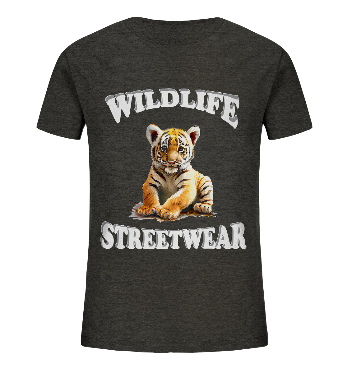 WILDLIFE STREETWEAR 3.0 TIGER BABY - Kids Organic Shirt