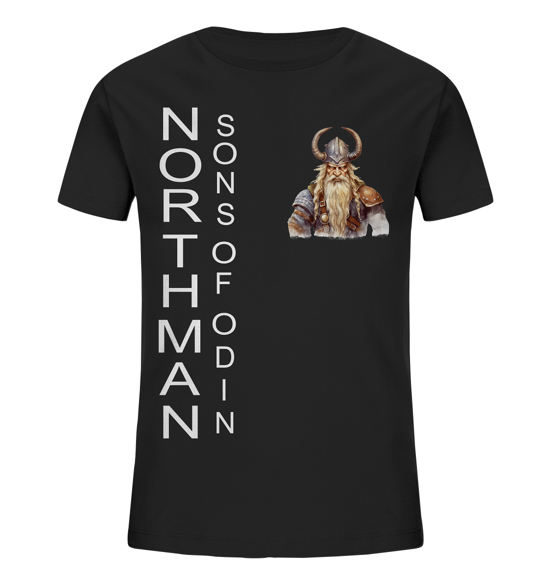 NORTHMAN SONS OF ODIN - NO 2 - STREETWEAR - STATEMENT - Kids Organic Shirt