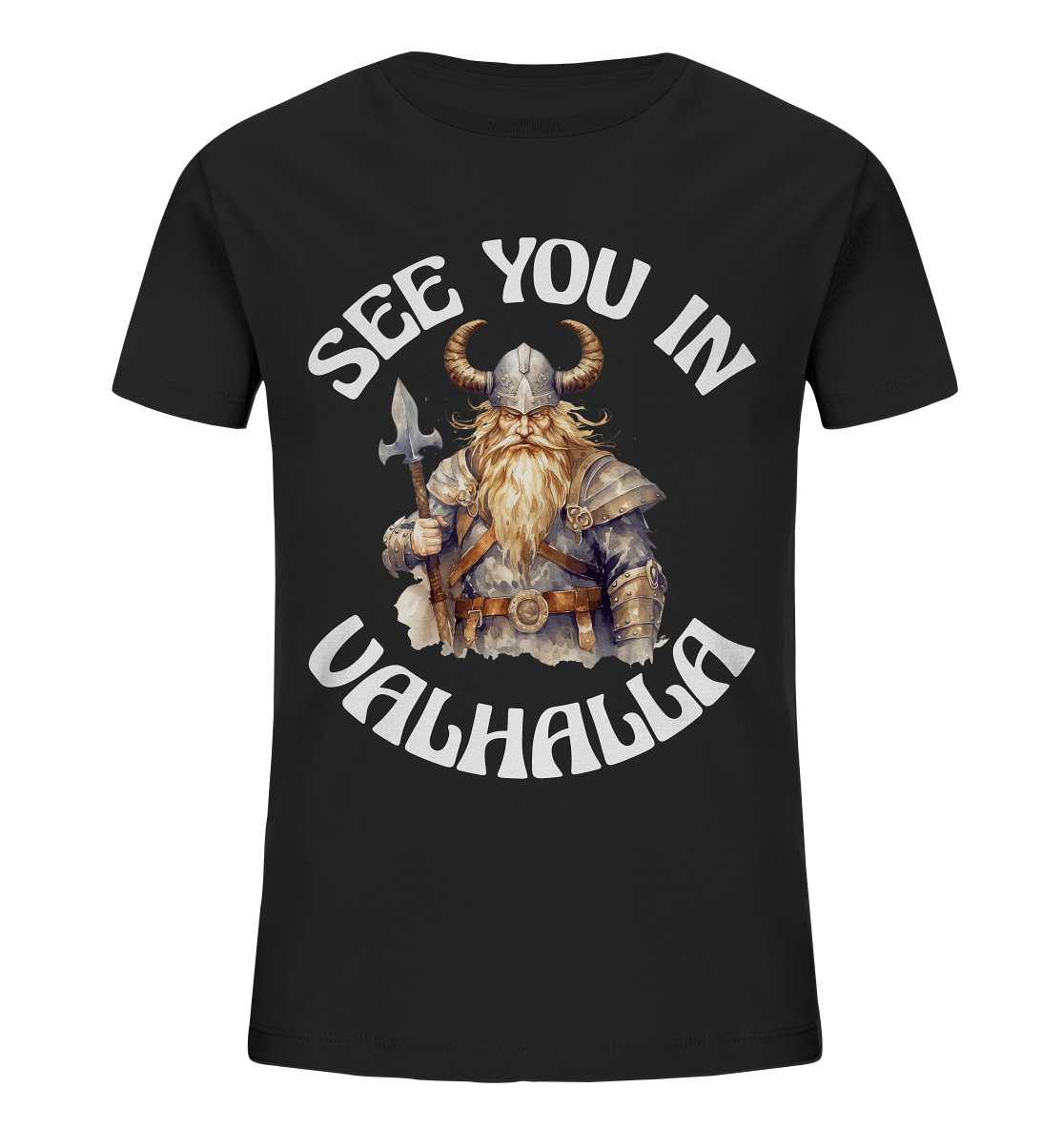 SEE YOU IN VALHALLA NO 4 - STREETWEAR - STATEMENT - Kids Organic Shirt