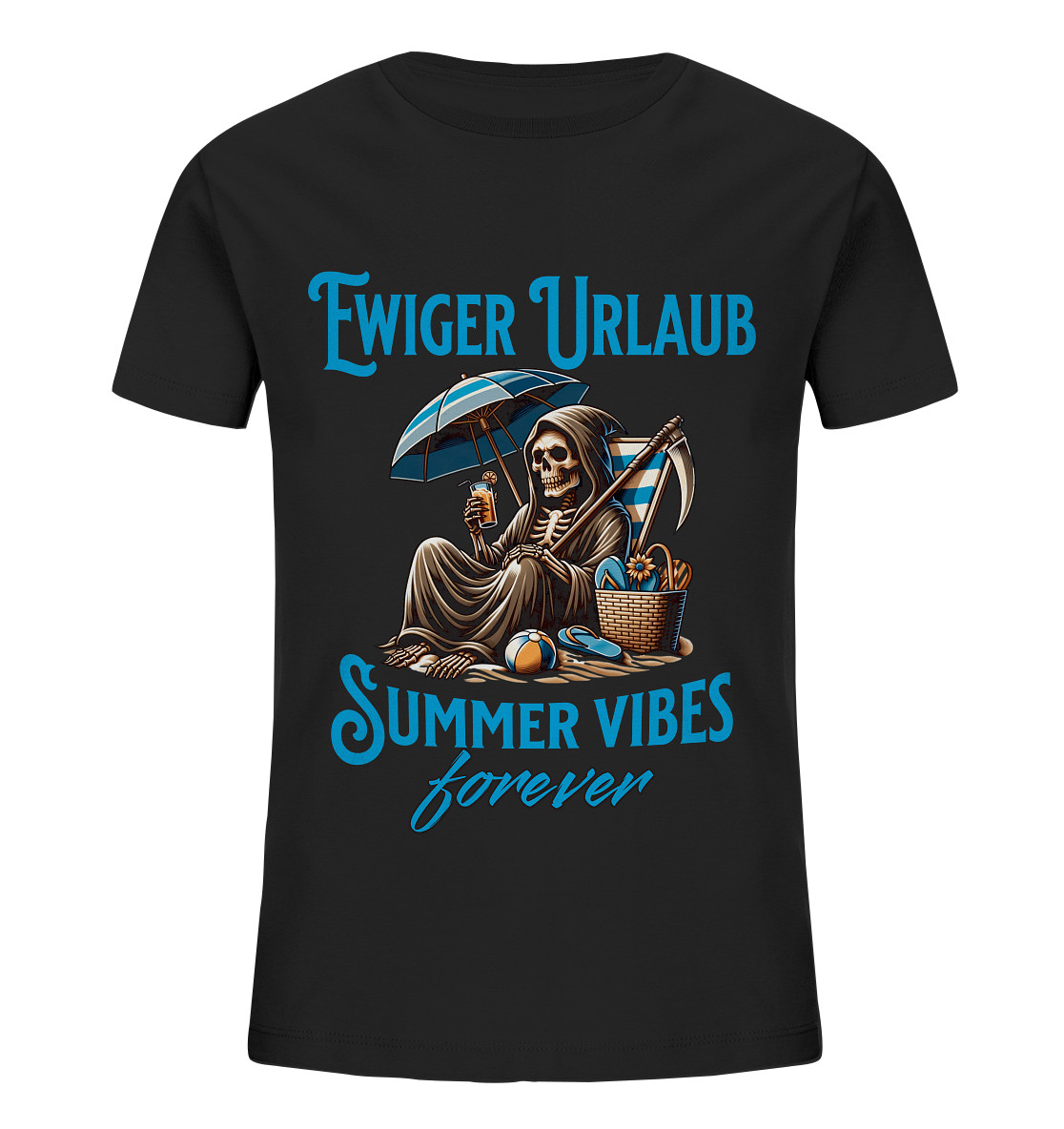 Summer Vibes forever - Kids Organic Shirt