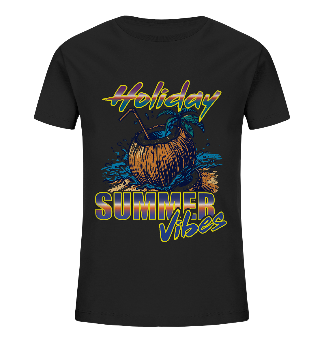 Urlaubs T-Shirt Holiday - Kids Organic Shirt
