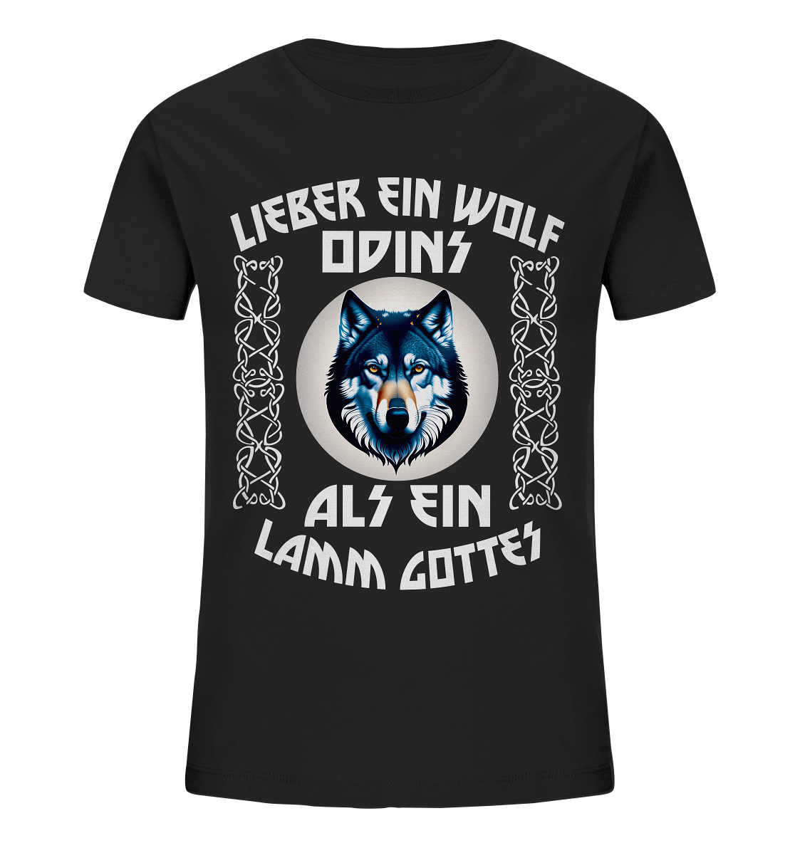 Odins Wolf: Stärke, Stolz und Unabhängigkeit 5- Kids Organic Shirt